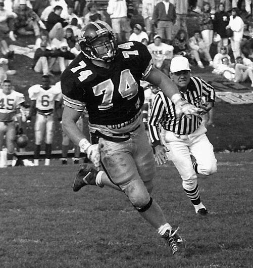 Future state Sen. Scott Martin played college football at Millersville University.